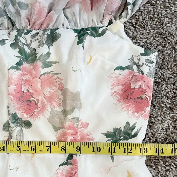 Anthropologie Yumi Kim Pink and Orange Sleeveless Maxi Sundress XS - Picture 7 of 9